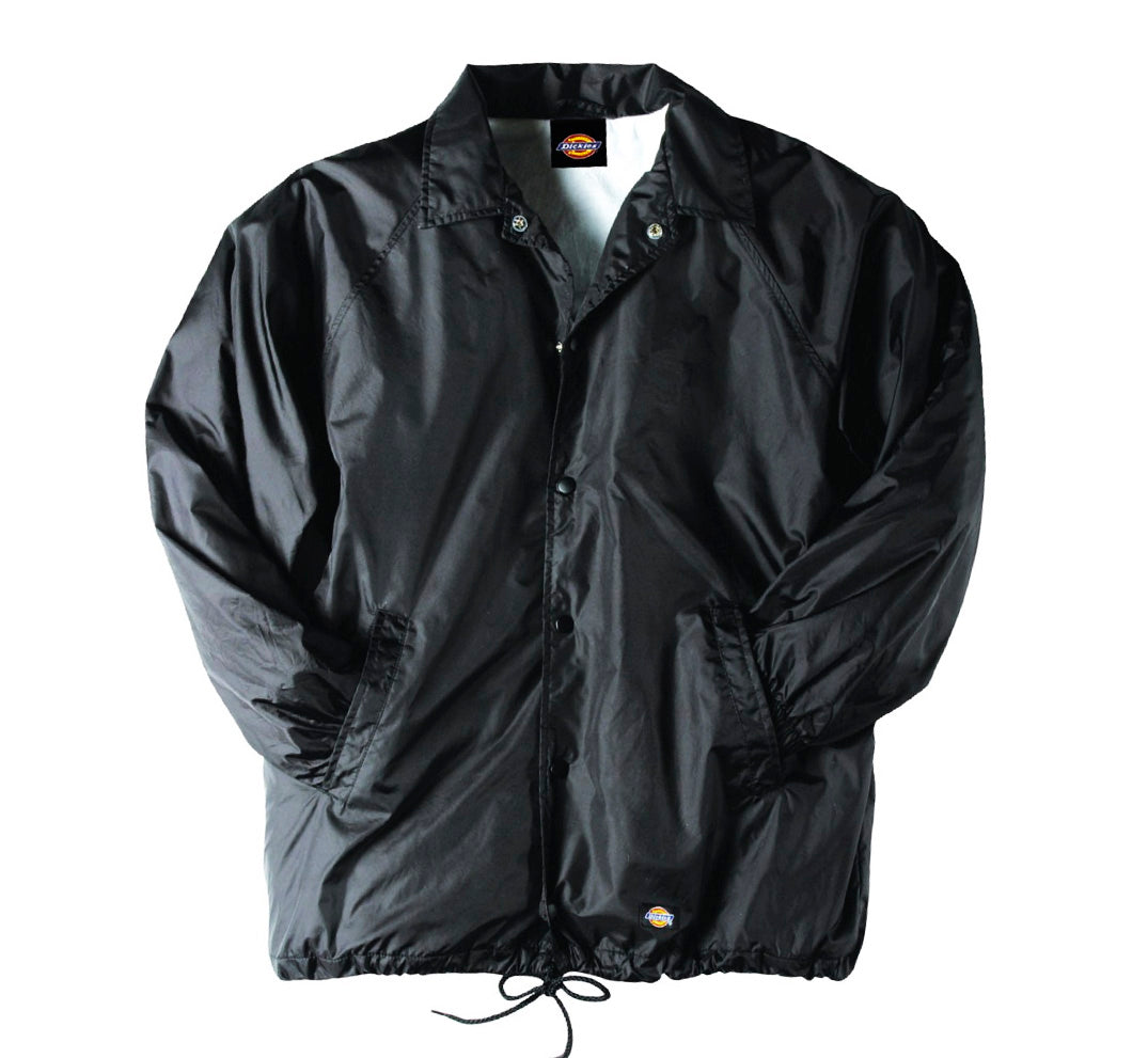 Men's snap front hot sale nylon jacket