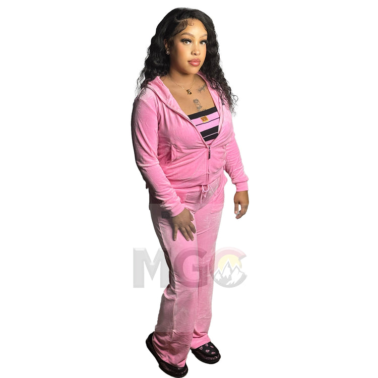 FB County Women's Velour Tracksuit