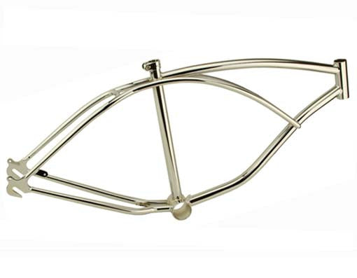 24" Beach Cruisers Frame Chrome.