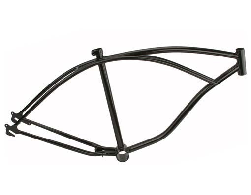 26" Beach Cruisers Frame Black.